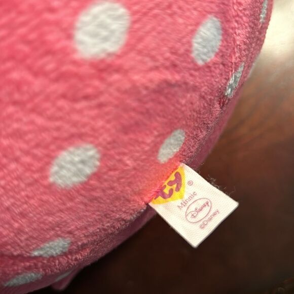 Disney Minnie Mouse Plush Beanie Ballz Stuffed Animal - Picture 7 of 8